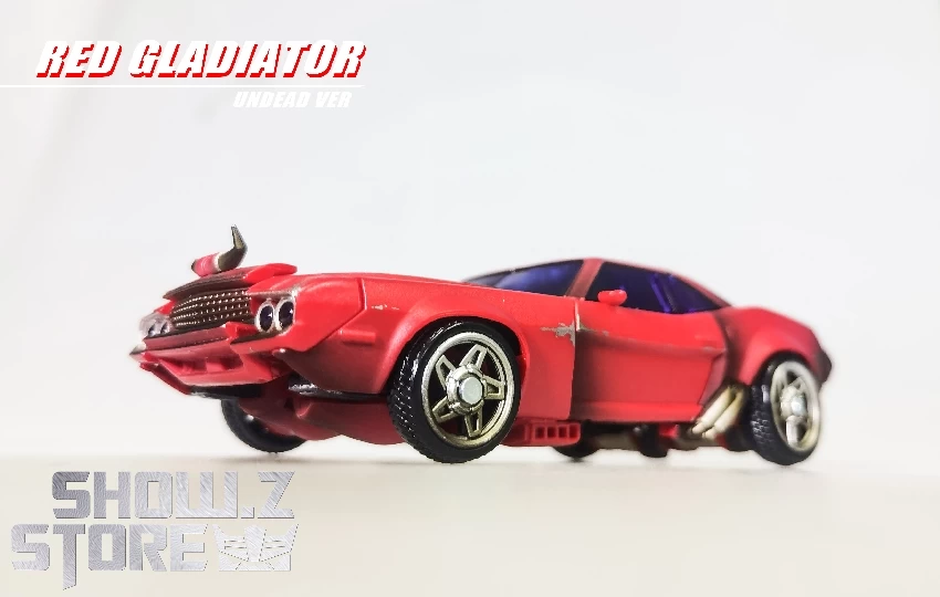 APC Toys Red Gladiator TFP Cliffjumper Zombie Version 4 APC Toys Red Gladiator TFP Cliffjumper Zombie Version - Image 2