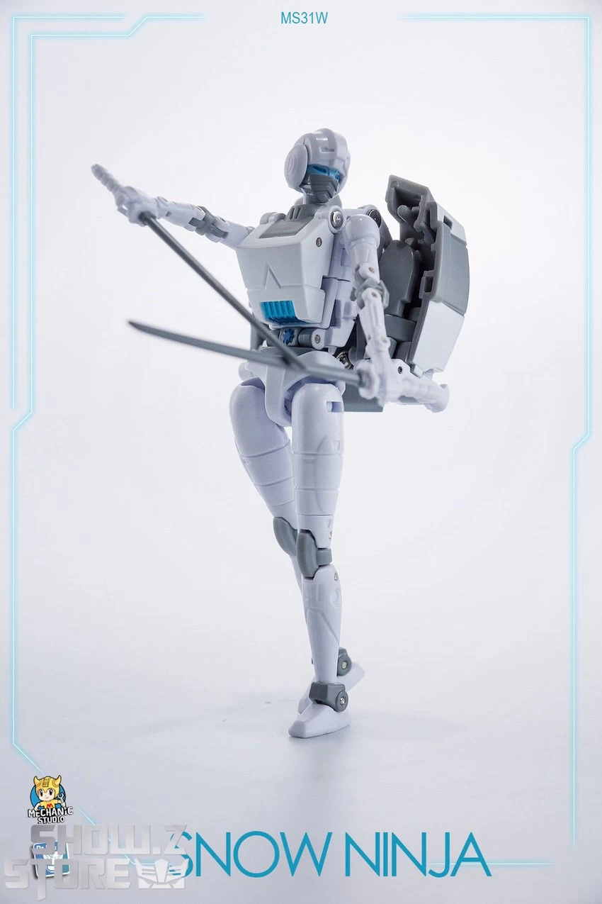 Dr.Wu & Mechanic Toys MS31W Snow Ninja Arcee 4 Dr.Wu & Mechanic Toys MS31W Snow Ninja Arcee - Image 2