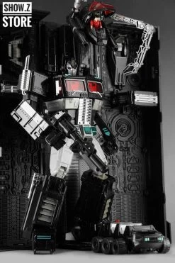 4th Party MP-10B Optimus Prime Black Version Figure & Trailer  -Show.Z Store b6c764ca67