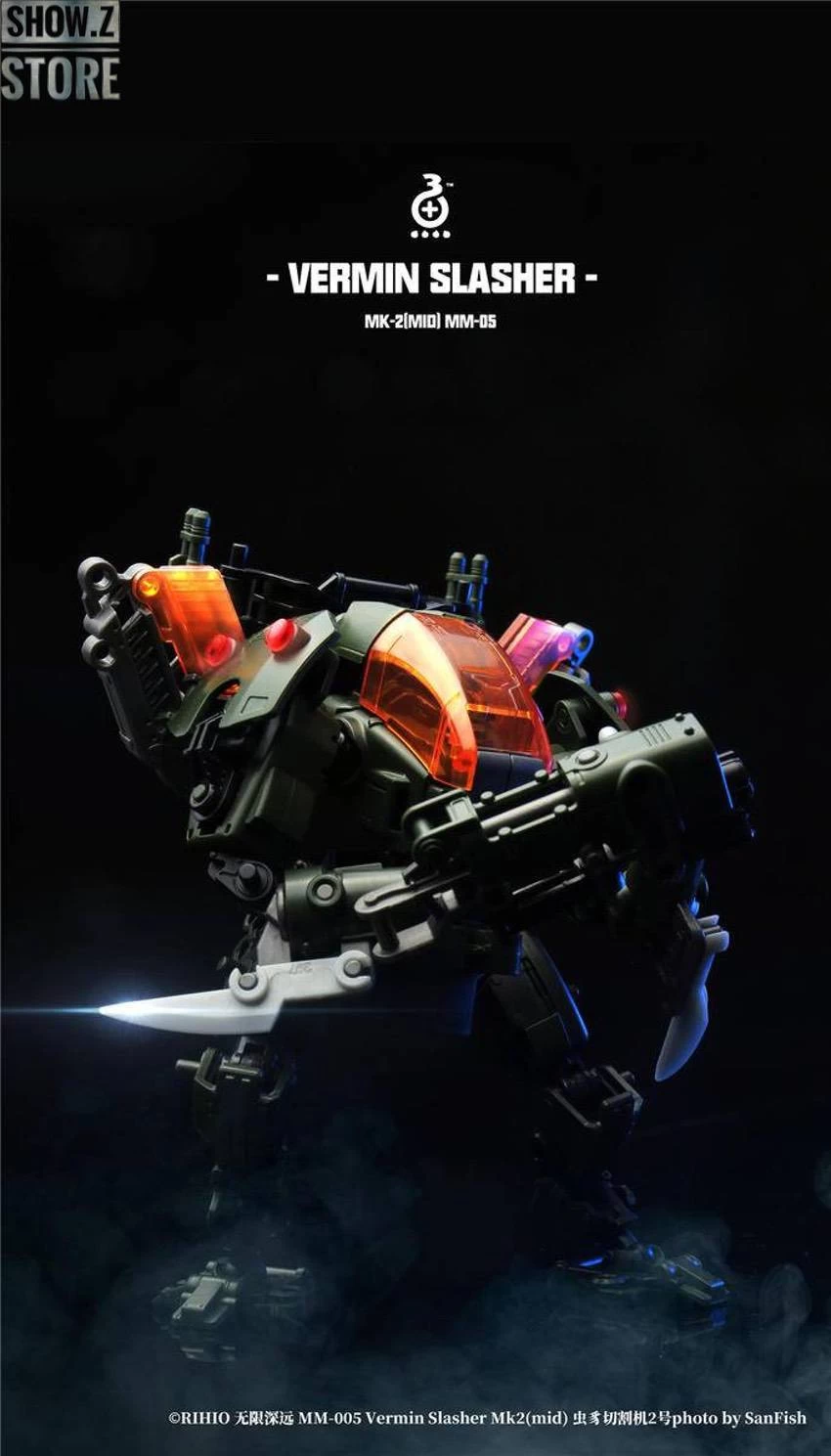 Rihio Multiabyss MM004 Sky Limulus + Ground Horsefoot & MM005 Vermin Slahser MK2 Set Of 3 12 Rihio Multiabyss MM004 Sky Limulus + Ground Horsefoot & MM005 Vermin Slahser MK2 Set Of 3 - Image 10