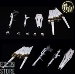 [SZ Custom] Bandai Custom RG 1/144 RX-93 Nu Gundam W/ Electroplated Chrome Painting -Show.Z Store be222bf6d0