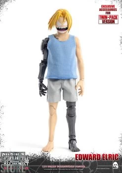 ThreeZero Toys 1/6 Fullmetal Alchemist: Brotherhood Edward & Alphonse Elric Twin-Pack -Show.Z Store bec9abc87c