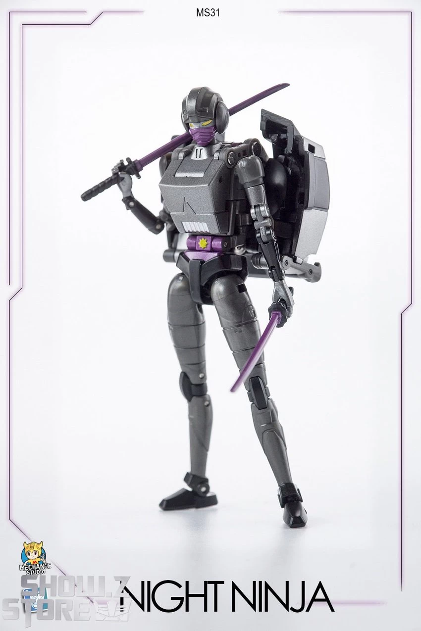 Dr.Wu & Mechanic Toys MS31 Night Ninja Arcee 13 Dr.Wu & Mechanic Toys MS31 Night Ninja Arcee - Image 11