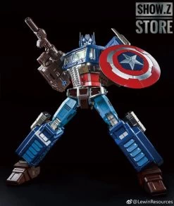 Lewin Resources LW-01A Optimus Prime Captain America Style Oversized 71cm W/ LED -Show.Z Store c0a4746422