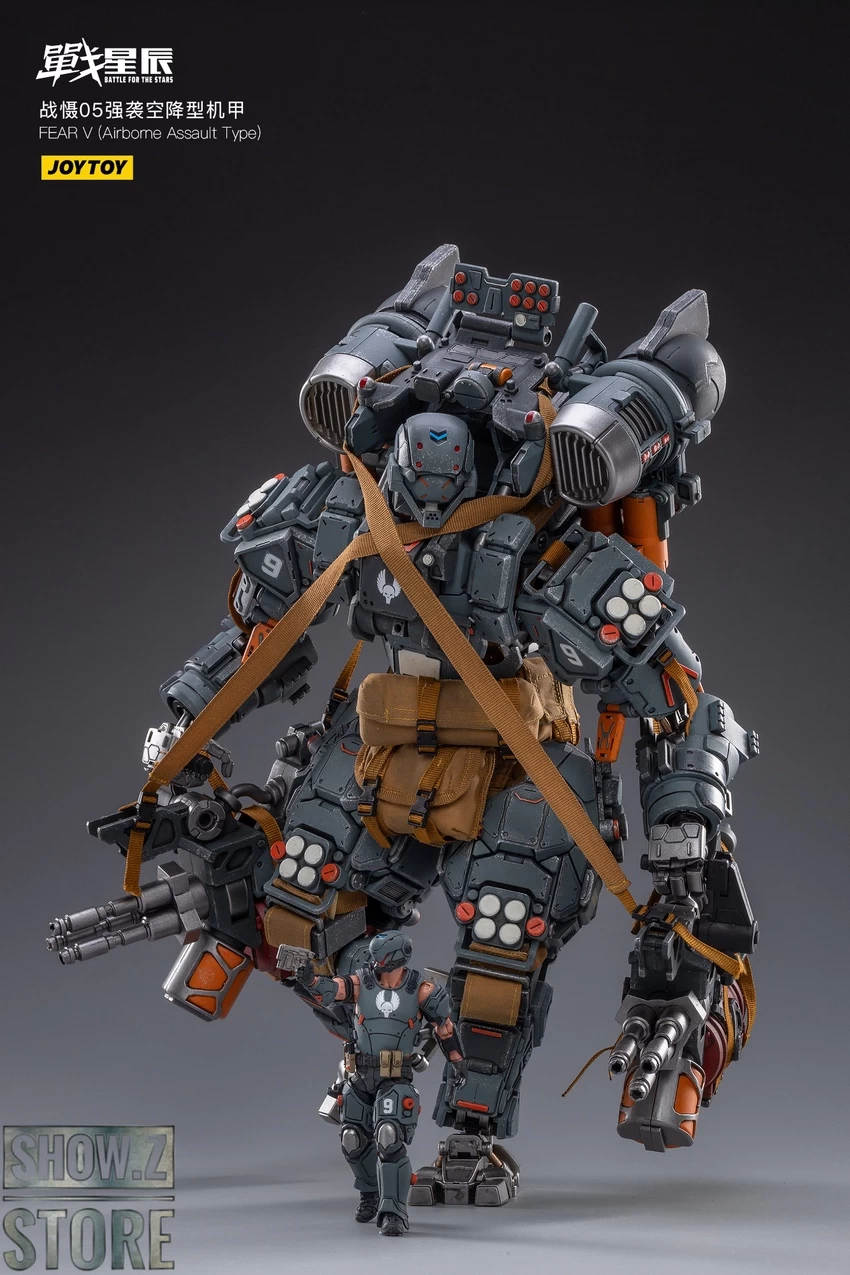 JoyToy Dark Source 1/18 09th Legion Fear V Airborne Assault Type Mecha W/ Pilot 8 JoyToy Dark Source 1/18 09th Legion Fear V Airborne Assault Type Mecha W/ Pilot - Image 6