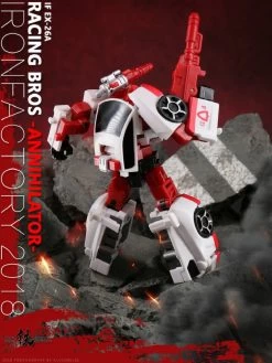IronFactory EX-26A Racing Bros Annihilator Red Alert -Show.Z Store c7845ded45