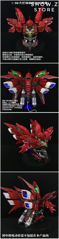 BSC Yihui YH Model 1/35 MSN-06S MNS06S SINANJU New Zeon Customized Gundam Bust Model Kit 23 BSC Yihui YH Model 1/35 MSN-06S MNS06S SINANJU New Zeon Customized Gundam Bust Model Kit -Show.Z Store cabe4338a7