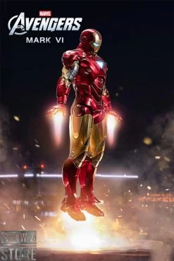 ZT Toys Marvel Licensed 1/10 Iron Man Mark 6 W/ LED 12 ZT Toys Marvel Licensed 1/10 Iron Man Mark 6 W/ LED -Show.Z Store ccbc61114d