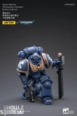 JoyToy Source 1/18 Warhammer 40K Space Marines Ultramarines Outriders Brother Catonus 17 JoyToy Source 1/18 Warhammer 40K Space Marines Ultramarines Outriders Brother Catonus -Show.Z Store cf0aca160c
