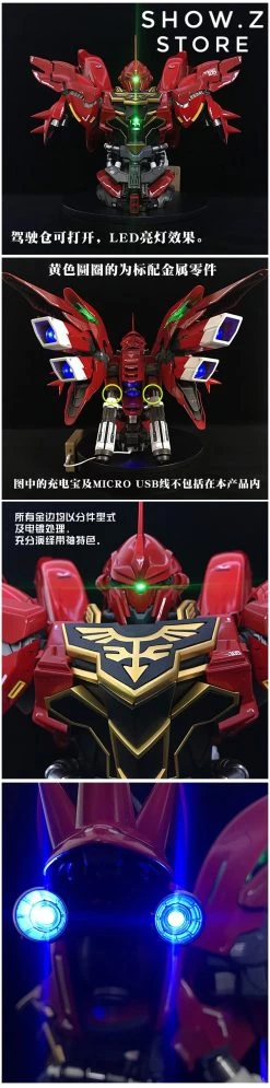 BSC Yihui YH Model 1/35 MSN-06S MNS06S SINANJU New Zeon Customized Gundam Bust Model Kit 21 BSC Yihui YH Model 1/35 MSN-06S MNS06S SINANJU New Zeon Customized Gundam Bust Model Kit -Show.Z Store d1d5de8bb5