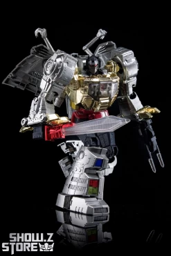 4th Party MP-08 King Grimlock Reximus Prime Oversized Stainless Steel Color Version 36 4th Party MP-08 King Grimlock Reximus Prime Oversized Stainless Steel Color Version -Show.Z Store d2f2983c88