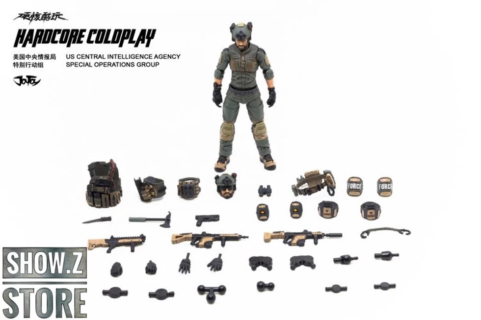 JoyToy Source 1/18 Hardcore Coldplay CIA Special Operator 5 JoyToy Source 1/18 Hardcore Coldplay CIA Special Operator - Image 3