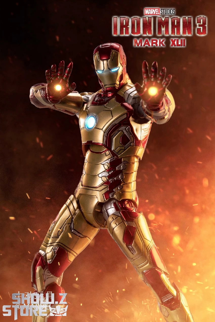 ZT Toys Marvel Licensed 1/10 Iron Man Mark 42 W/ LED 9 ZT Toys Marvel Licensed 1/10 Iron Man Mark 42 W/ LED - Image 7