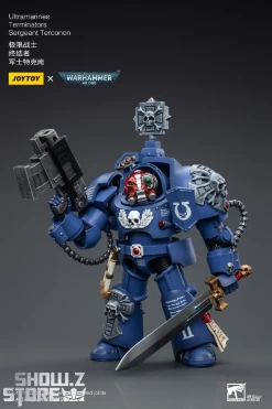 JoyToy Source 1/18 Warhammer 40K Ultramarines Terminators Sergeant Terconon -Show.Z Store d95cd4fd76