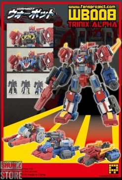 Fansproject Warbot WB-008 Trianix Alpha Roadfire -Show.Z Store d97e2e8a2f