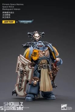 JoyToy Source 1/18 Warhammer 40K Space Wolves Bladeguard Veteran -Show.Z Store dabe1ea02d