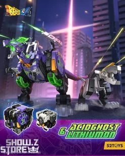 52 Toys BeastBox BB-46 Acidghost & BB-02LM Lithiumon Set Of 2 -Show.Z Store db4f448fd8