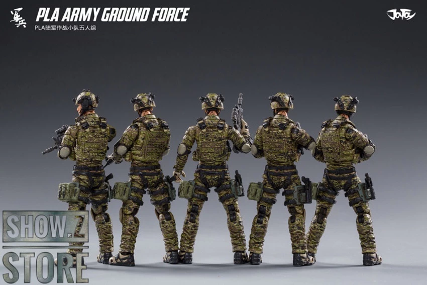JoyToy Source 1/18 PLA Army Ground Force Set Of 5 6 JoyToy Source 1/18 PLA Army Ground Force Set Of 5 - Image 4