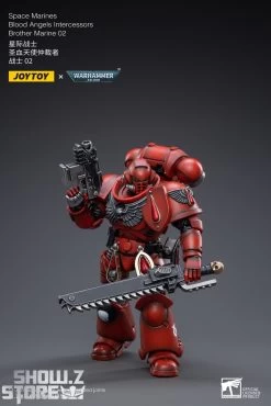 JoyToy Source 1/18 Warhammer 40K Blood Angels Intercessors Brother Marine 02 13 JoyToy Source 1/18 Warhammer 40K Blood Angels Intercessors Brother Marine 02 -Show.Z Store e26a0c227a