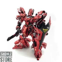 [SZ Custom] Bandai Custom MG 1/100 MSN-04 Sazabi Ver.Ka W/ Custom Electroplated Chrome Painting