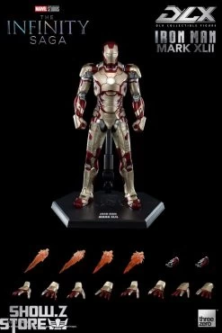Threezero 1/12 Marvel Studios The Infinity Saga DLX Iron Man Mark 42 -Show.Z Store e727a0c88b