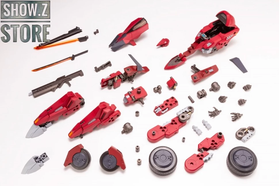 Kotobukiya Hexa Gear 1/24 Bulkarm Glanz Red Alert 7 Kotobukiya Hexa Gear 1/24 Bulkarm Glanz Red Alert - Image 5