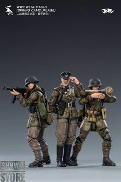 JoyToy Source 1/18 WWII German Wehrmacht Spring & Autumn Camouflage Set Of 7 -Show.Z Store e85519b020