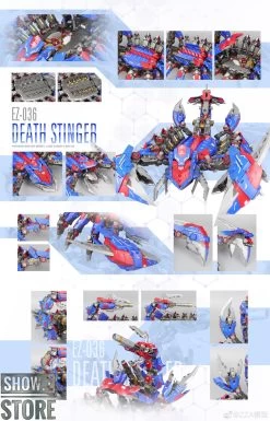 ZA Model EZ-036 Death Stinger Model Kit Anime Color Version 21 ZA Model EZ-036 Death Stinger Model Kit Anime Color Version -Show.Z Store e95c6dde1c