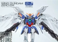Navigator Toys Pre-Painted & Pre-Assembled Bandai XXXG-00W0 Wing Gundam Zero EW Ver.Ka -Show.Z Store ee658219a8