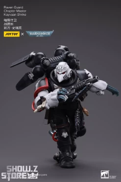 JoyToy Source 1/18 Warhammer 40K Raven Guard Chapter Master Kayvaan Shrike -Show.Z Store eece18604e