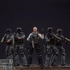 JoyToy Source 1/18 City Police Riot Team Set Of 5