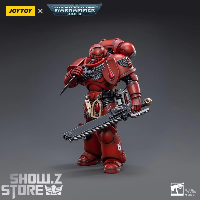 JoyToy Source 1/18 Warhammer 40K Blood Angels Intercessors Brother Marine 02 3 JoyToy Source 1/18 Warhammer 40K Blood Angels Intercessors Brother Marine 02