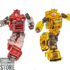 NewAge H25T Herbie Bumblebee & H26T Vanishing Point Cliffjumper Clear Version Set Of 2 -Show.Z Store f59c57e807