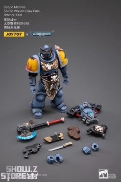 JoyToy Source 1/18 Warhammer 40K Space Wolves Claw Pack Brother Olaf -Show.Z Store f5fa63b0c1