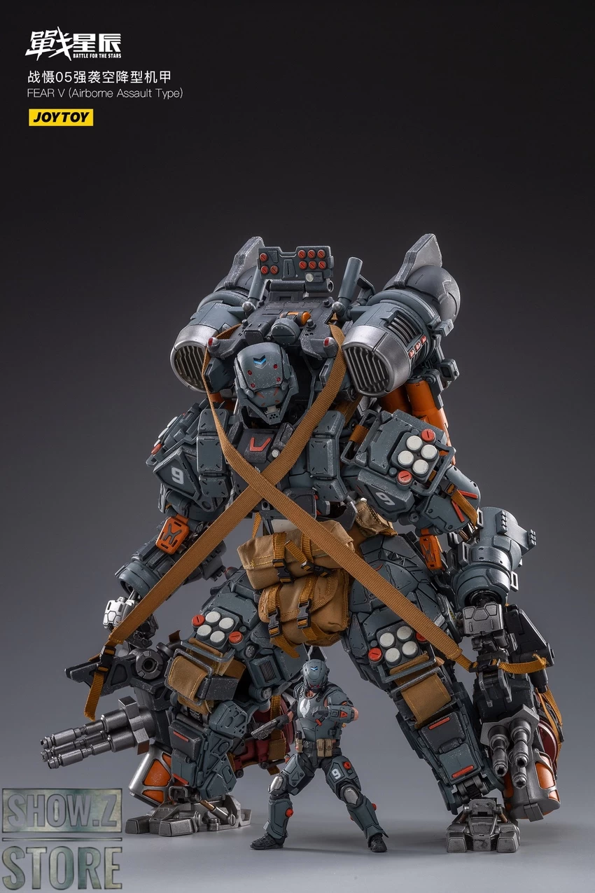 JoyToy Dark Source 1/18 09th Legion Fear V Airborne Assault Type Mecha W/ Pilot 7 JoyToy Dark Source 1/18 09th Legion Fear V Airborne Assault Type Mecha W/ Pilot - Image 5