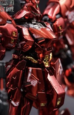 [SZ Custom] Bandai Custom RG 1/144 MSN-04 Sazabi W/ Custom Electroplated Chrome Painting -Show.Z Store f6c0597a7e