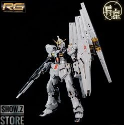 [SZ Custom] Bandai Custom RG 1/144 RX-93 Nu Gundam W/ Electroplated Chrome Painting -Show.Z Store f91eb62db0