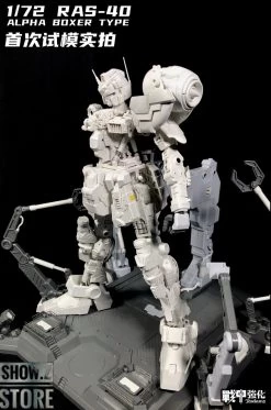 Rodams 1/72 RAS-40 Alpha Boxer RX-78 GP03S Gundam Model Kit Clear Version -Show.Z Store f97dd2699e 1
