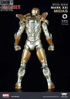 Comicave Studios 1/12 Omni Class MK21 Iron Man Midas -Show.Z Store f9f8822885