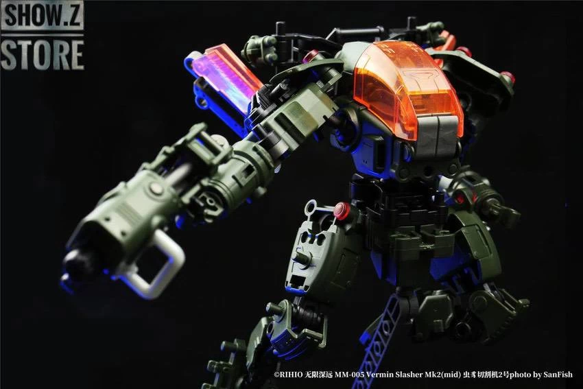 Rihio Multiabyss MM004 Sky Limulus + Ground Horsefoot & MM005 Vermin Slahser MK2 Set Of 3 8 Rihio Multiabyss MM004 Sky Limulus + Ground Horsefoot & MM005 Vermin Slahser MK2 Set Of 3 - Image 6